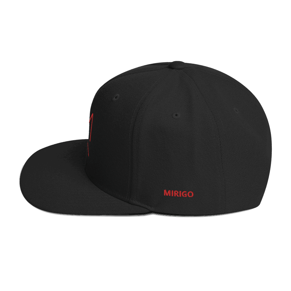 Snapback - Mirigo black/red - Mirigo