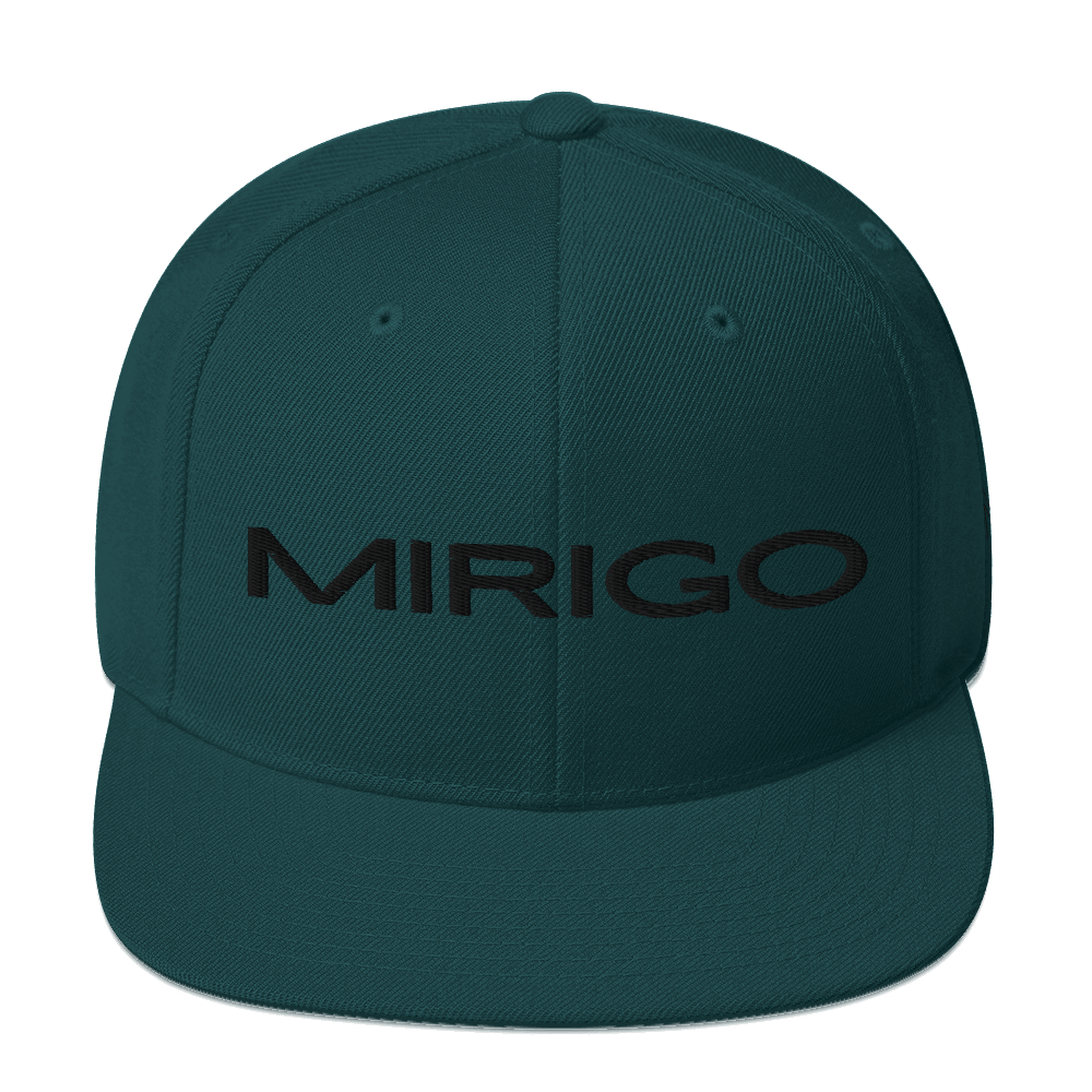 Snapback - Mirigo green/black - Mirigo