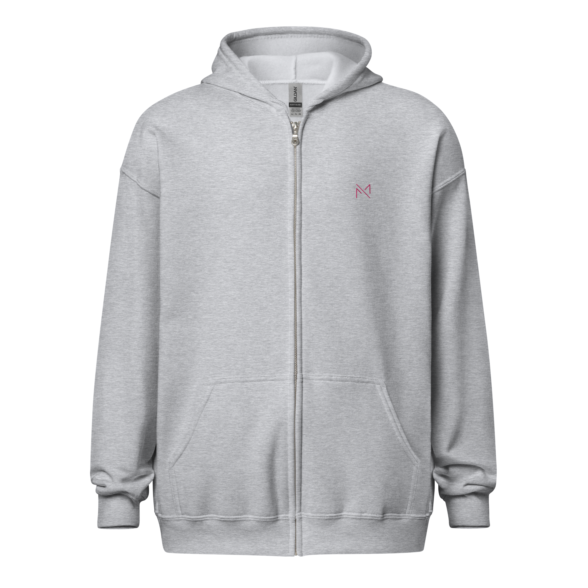 Women zip hoodie - Mirigo grey/pink - Mirigo
