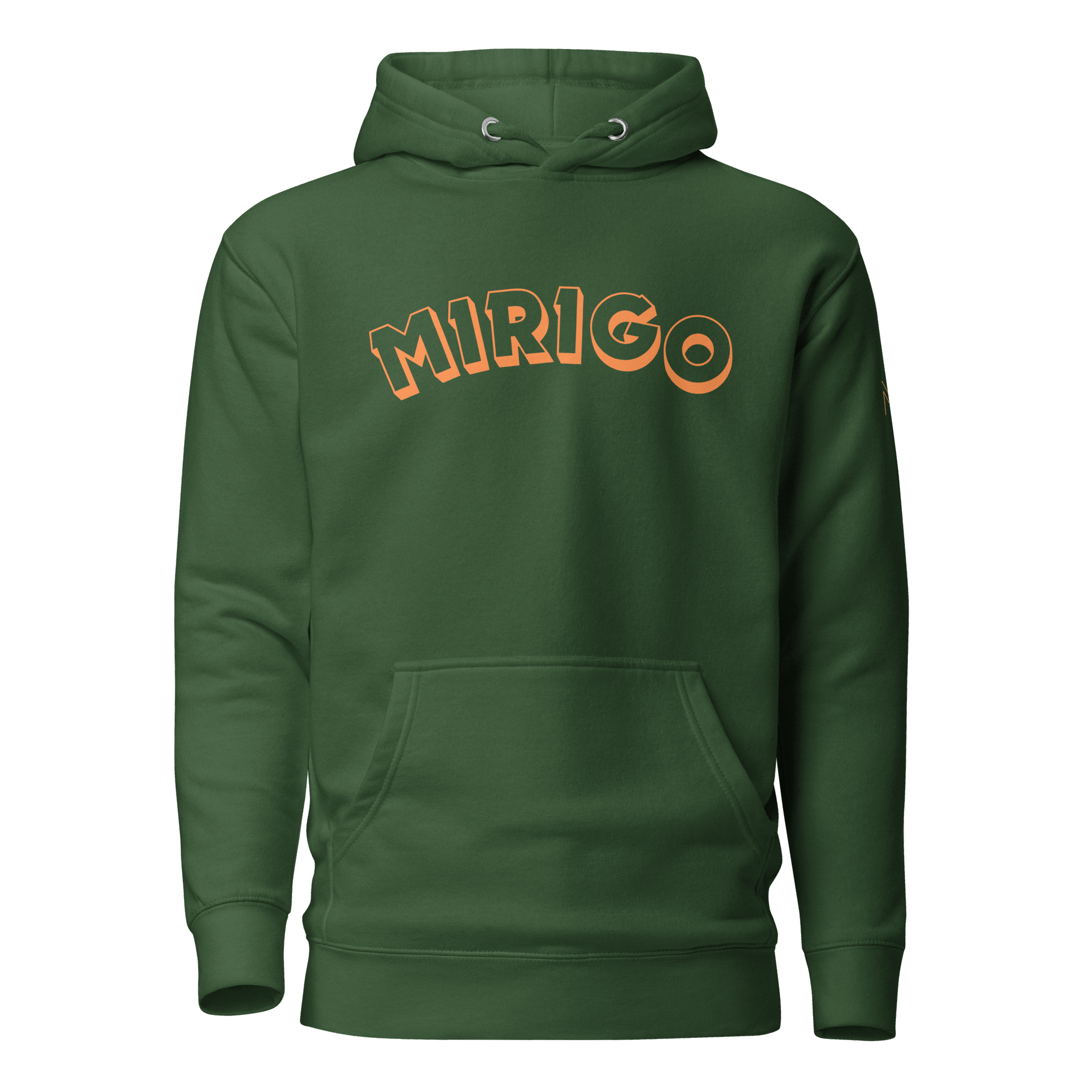 Unisex Hoodie - Mirigo green/orange - Mirigo