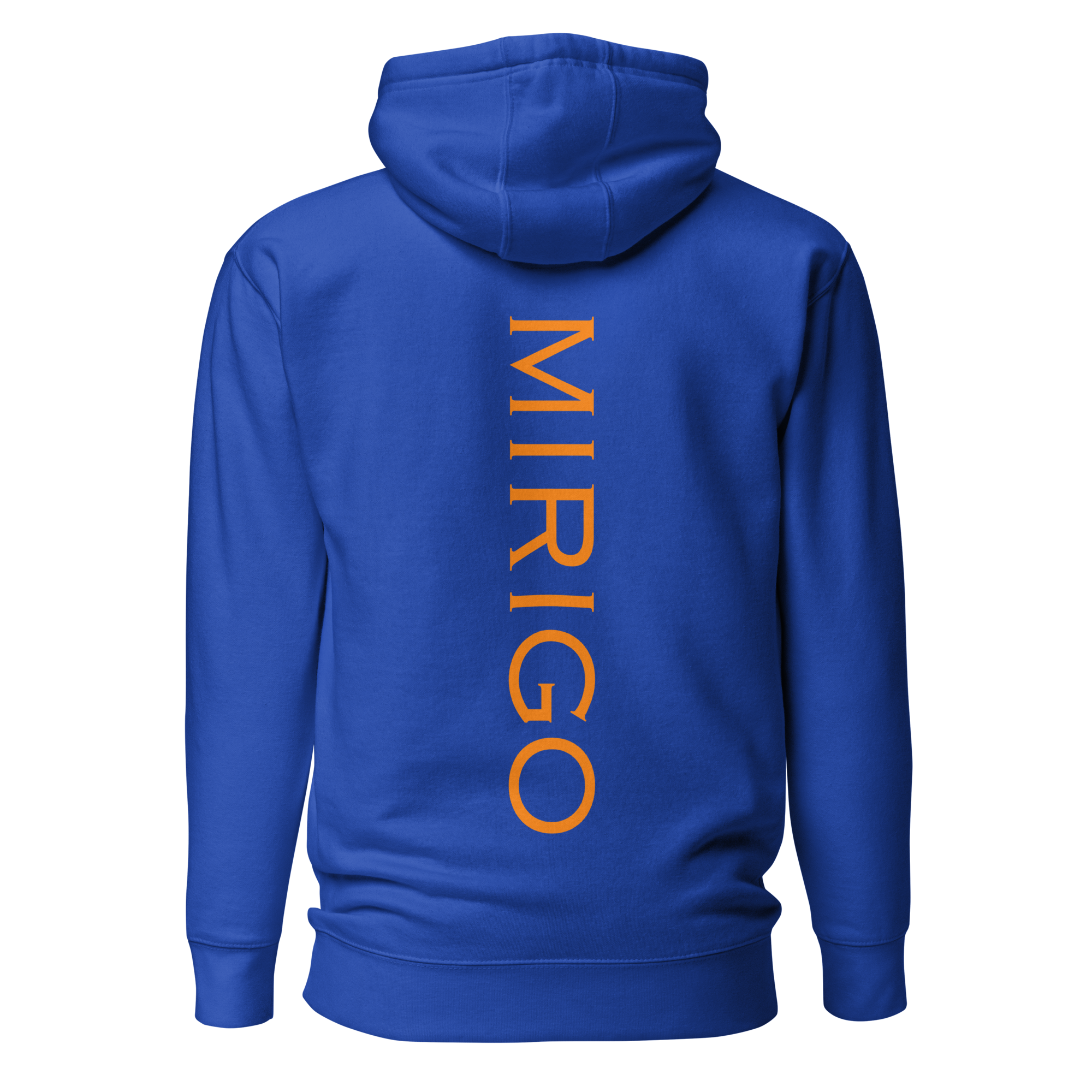 Men Hoodie - Mirigo blue/orange