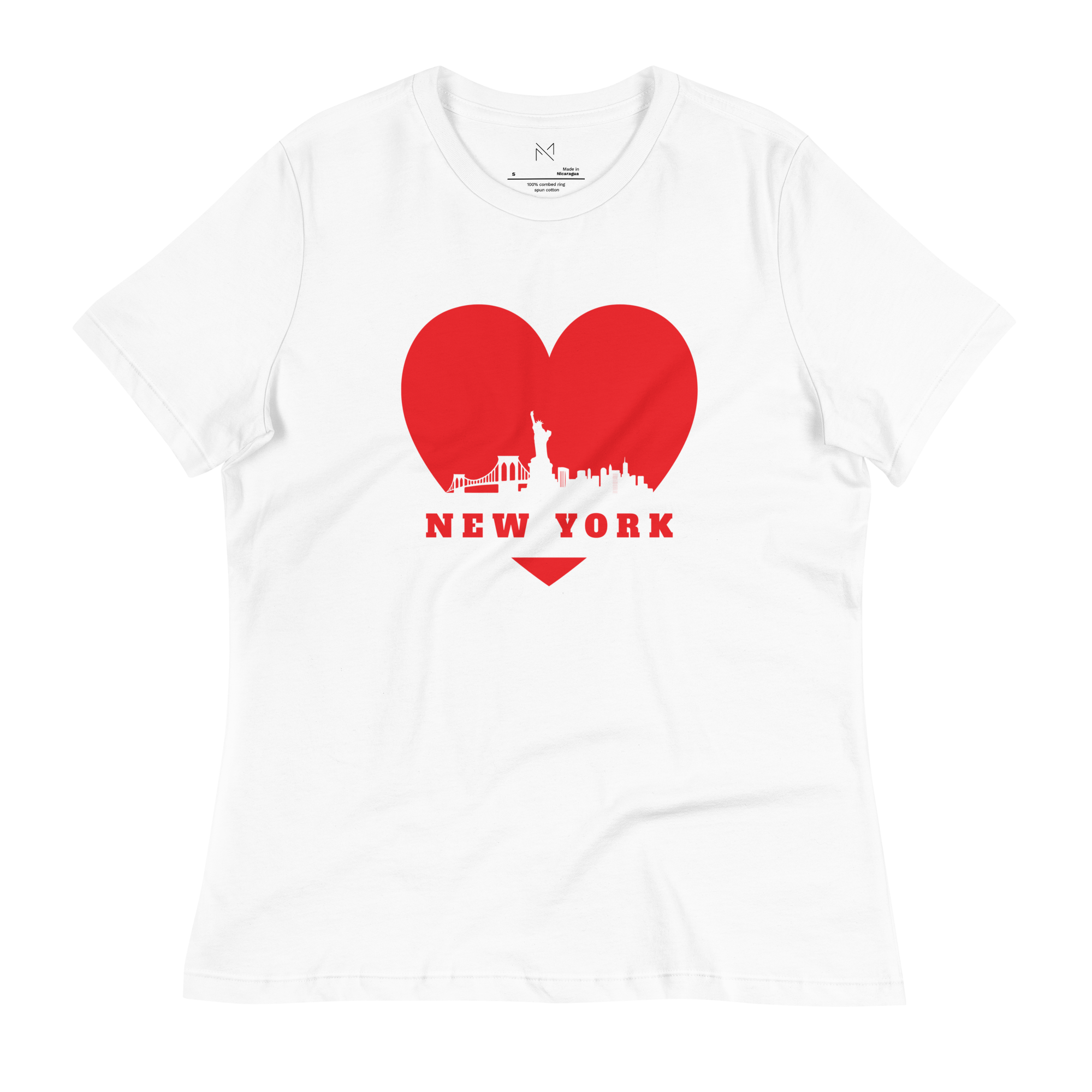 Women's Relaxed T-Shirt - New York - Mirigo